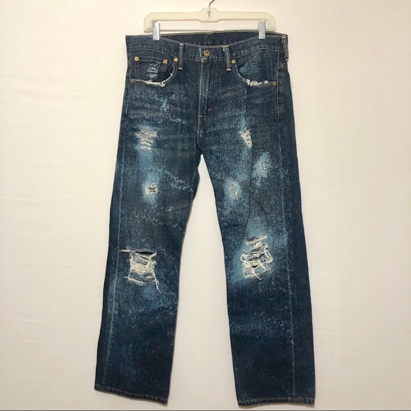 Levi's Other - MEN’S LEVI’S | 569 STRAIGHT LEG ACID WASH JEANS